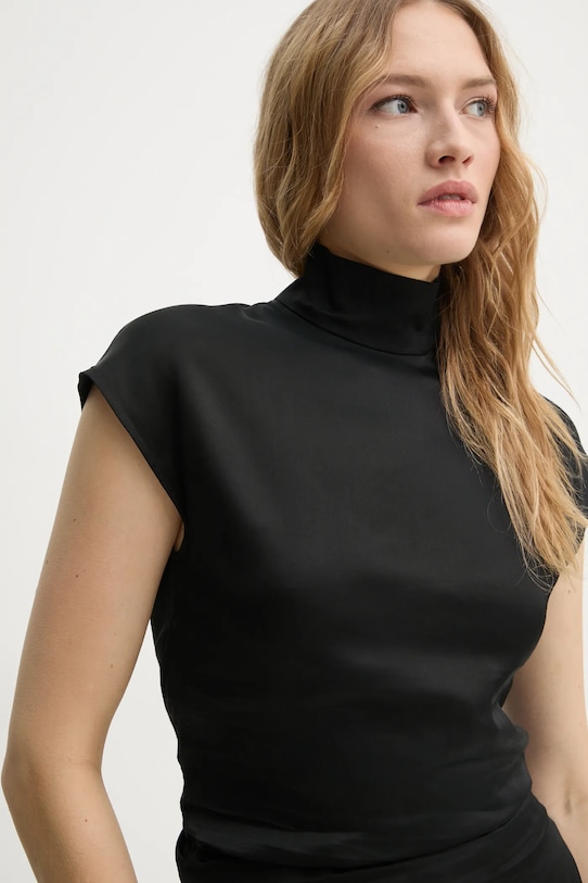 Blúzka AERON FLORA čierna TO554555