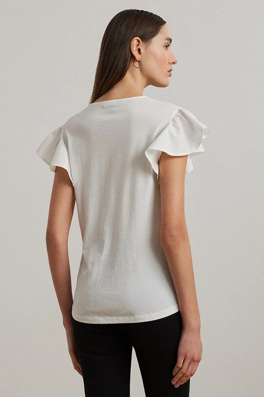 Blúzka Lauren Ralph Lauren 200963917 biela SS25