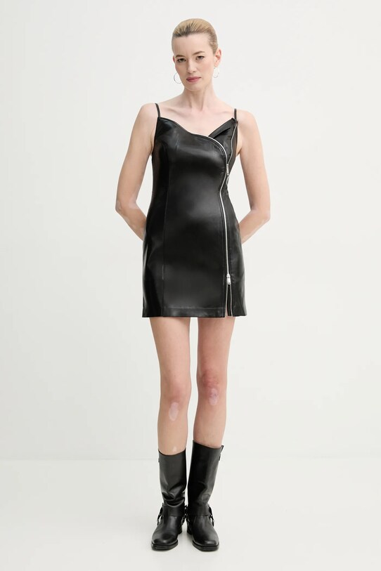 Nanushka vestito ALIDA NW25RSTP06299 nero SS25