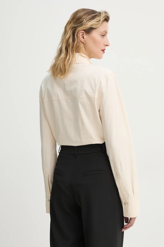 Odzież Nanushka body bawełniane ALISKA NW25RSTP17705 beżowy