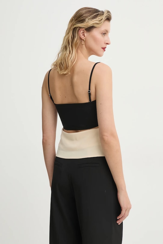 Îmbrăcăminte Nanushka bluza LISBETH NW25RSTP04411 bej