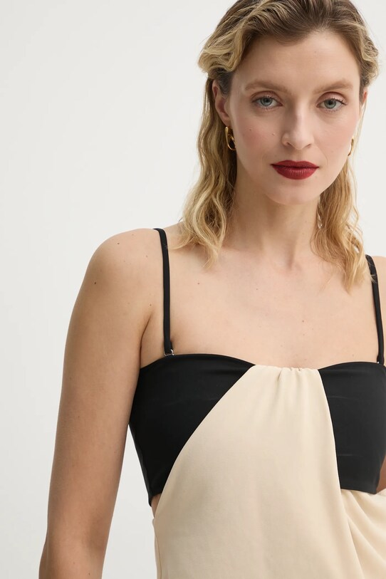 Nanushka bluza LISBETH bej NW25RSTP04411