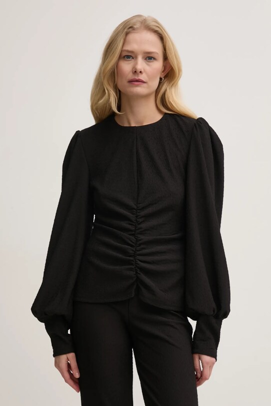 Gestuz bluzka pozostałe czarny 10909687