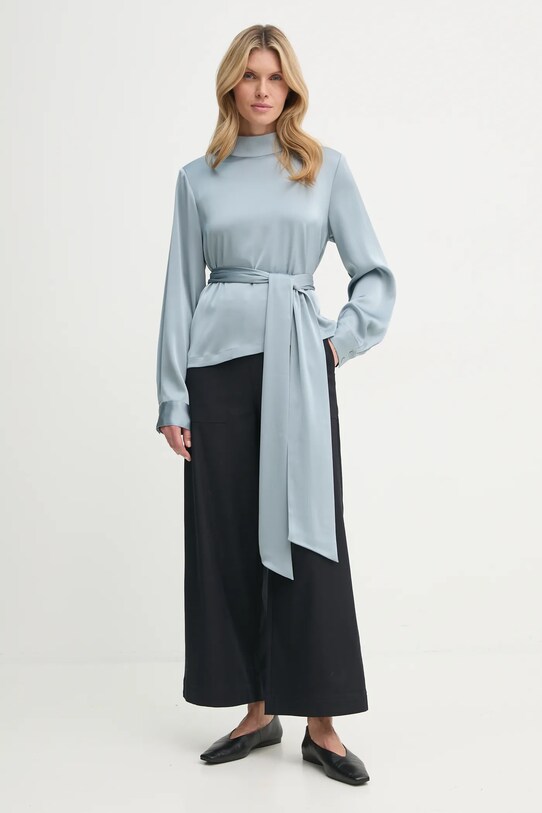 Блузка Gestuz 10909751 серый SS25