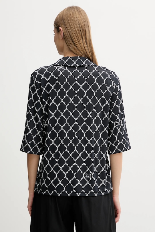 Odzież Max Mara Beachwear t-shirt plażowy 2516951019600 czarny