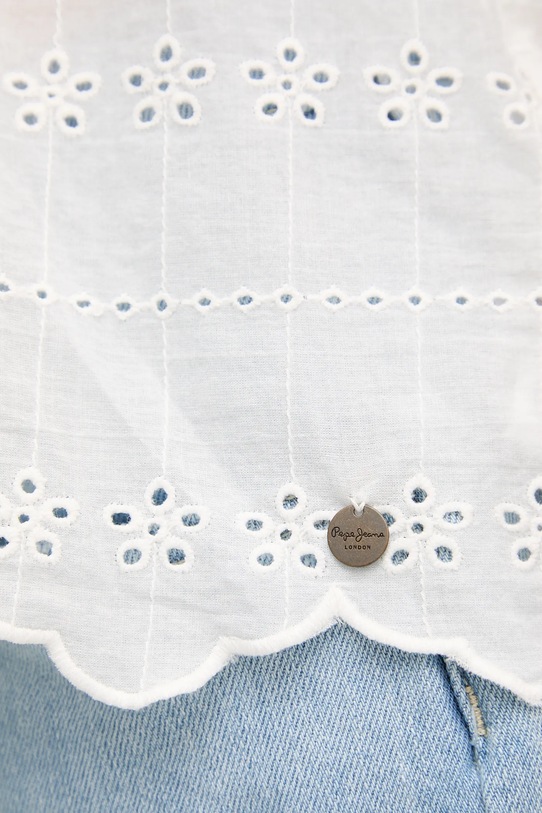 Pepe Jeans bluzka bawełniana DAME PL305023