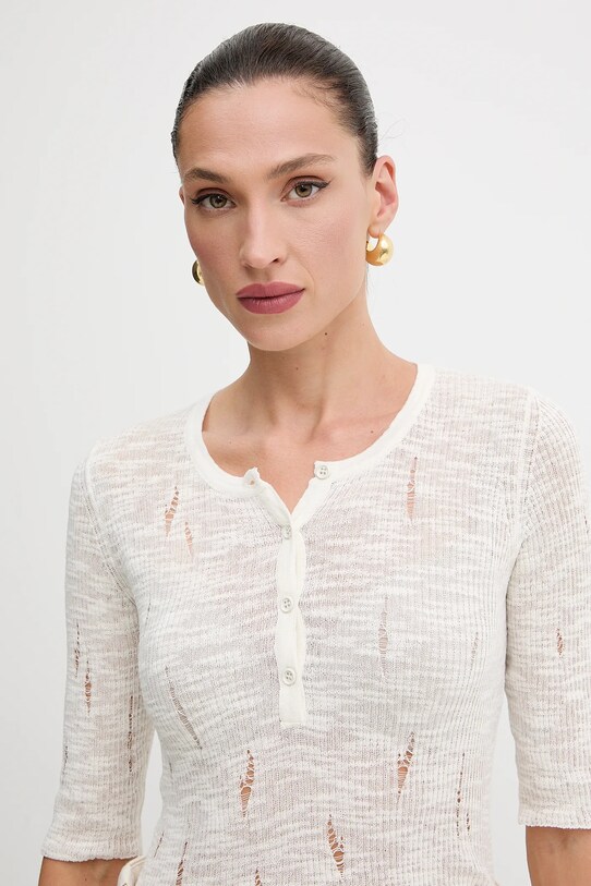 Pinko t-shirt 105142.A2LP beżowy