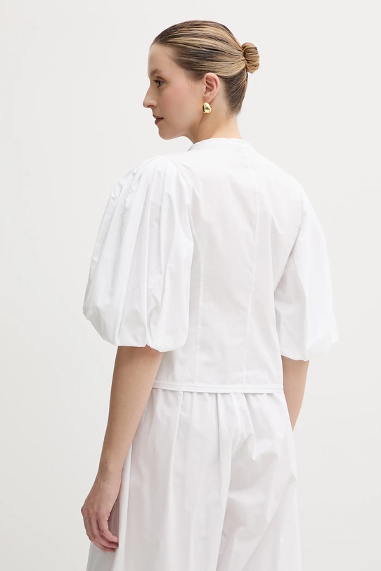 Abbigliamento Pinko camicetta in cotone 105185.A2LD bianco