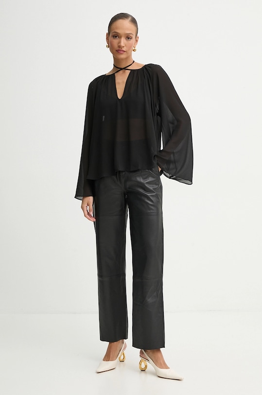 MICHAEL Michael Kors camicetta MR540R07R3 nero SS25