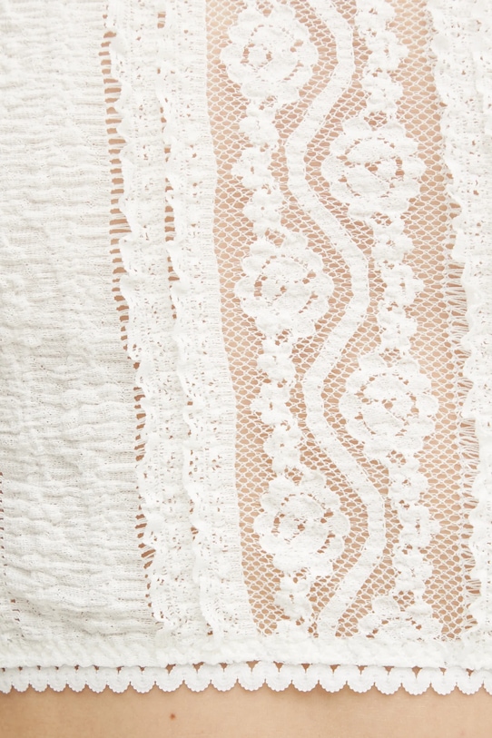 Charo Ruiz Ibiza bluzka Asteria 255101 biały