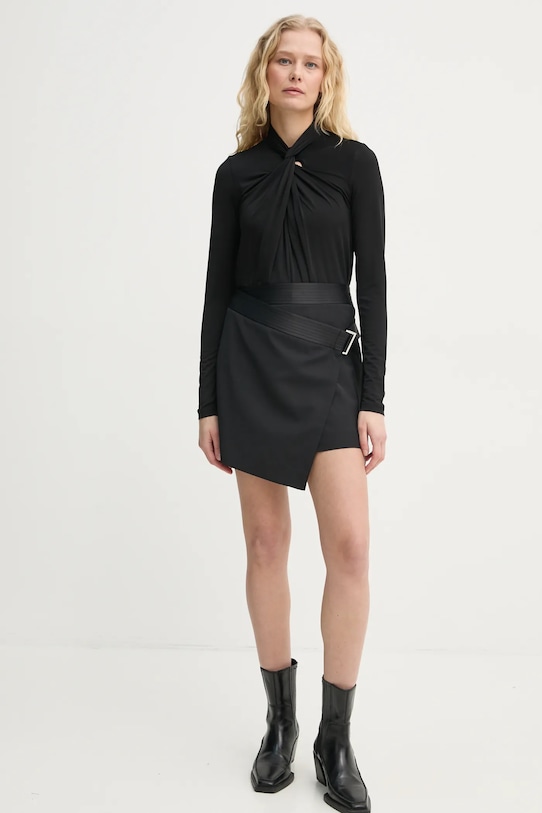 Блузка AllSaints MINA W071PB чорний SS25