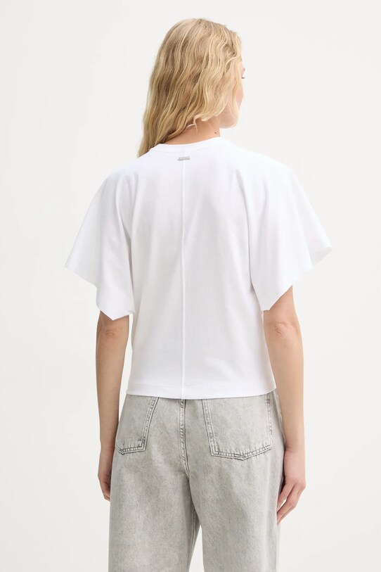 Одежда Хлопковая футболка AllSaints ARTIA W077JB белый