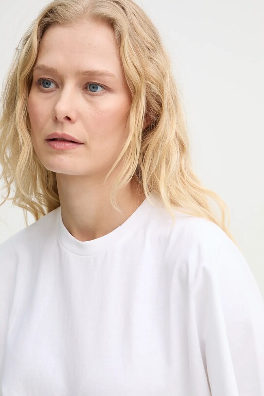 Хлопковая футболка AllSaints ARTIA белый W077JB