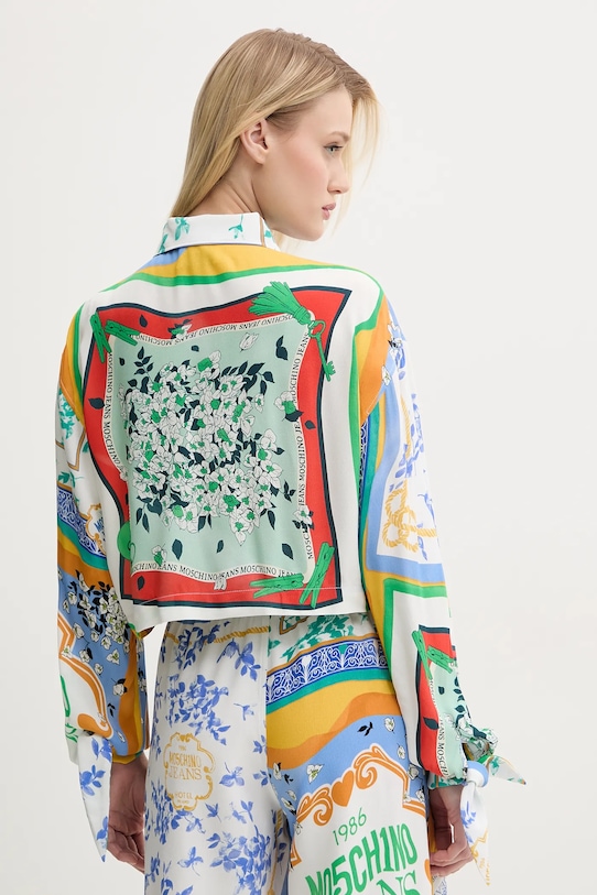 Odjeća Košulja Moschino Jeans 0217.3735 šarena