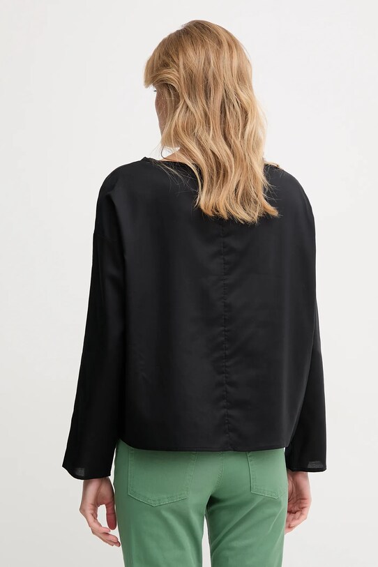 Îmbrăcăminte United Colors of Benetton bluză 52M9DQ0B7 negru