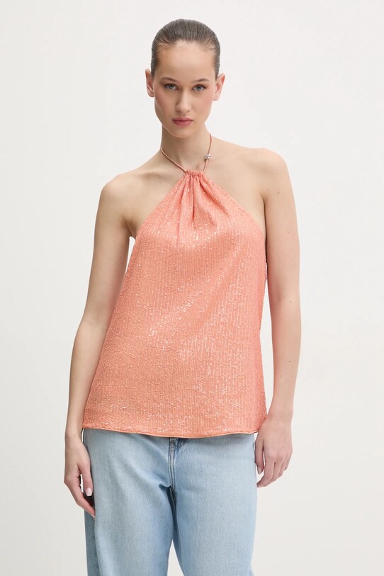 Блузка HUGO візерунок помаранчевий 50537010