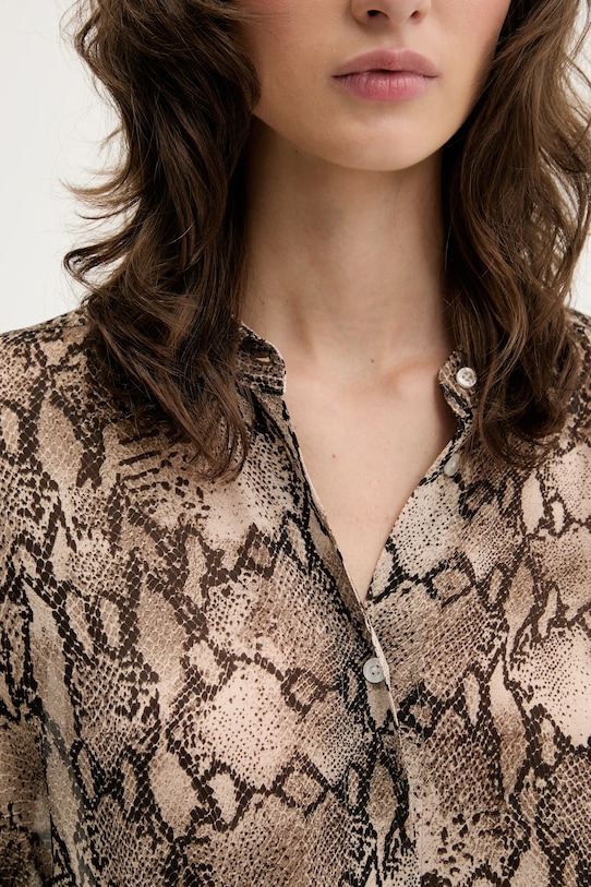 Košile HUGO 50539779 béžová