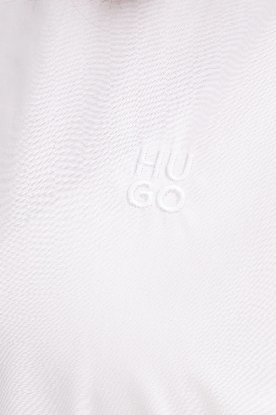 Bavlnená košeľa HUGO 50540156 biela