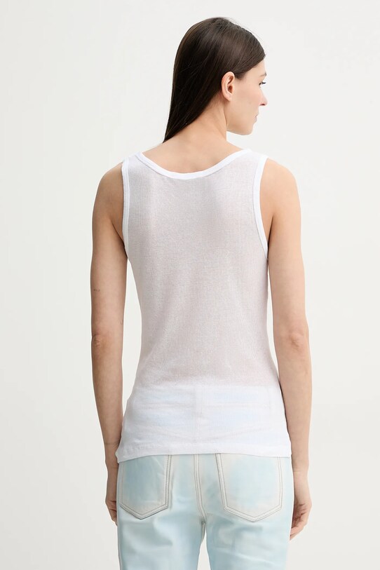 Ρούχα Βαμβακερό τοπ Stand Studio Amoura 66455.8504 λευκό