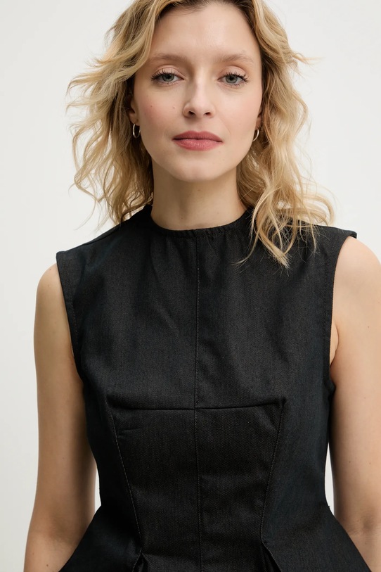 Джинсова блузка Remain чорний 502582884