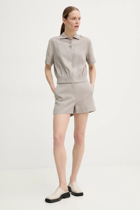 Remain bluză 5025921675 bej SS25
