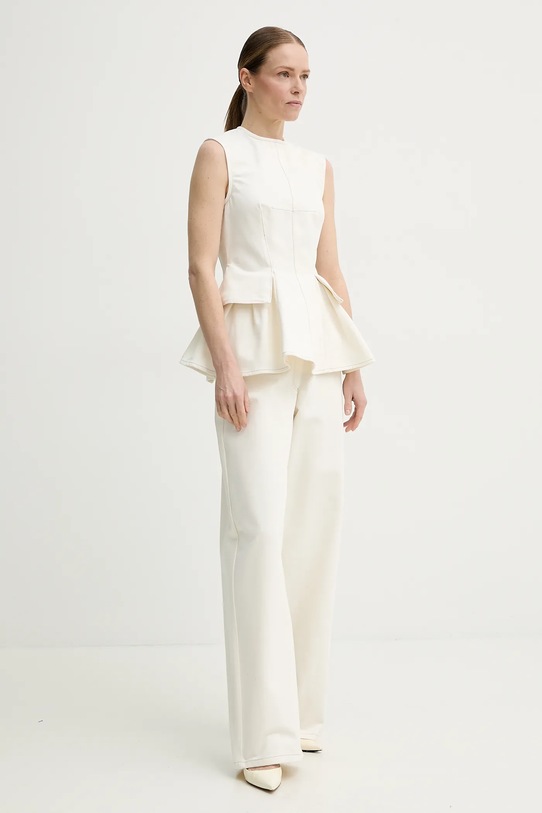 Remain bluză subtire de blugi 502884849 bej SS25