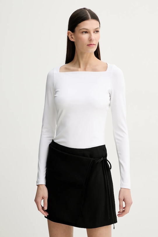 Remain longsleeve z elastanem biały 502926400