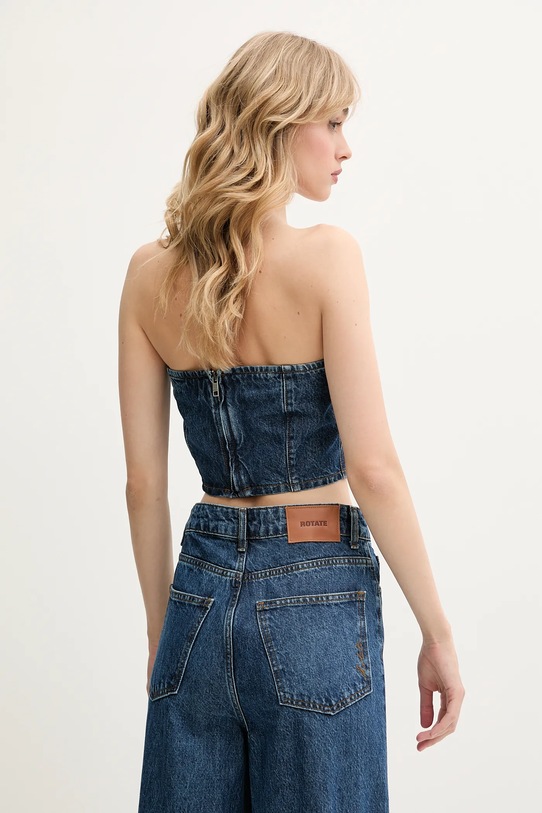 Odzież Rotate top jeansowy 1144481602 granatowy