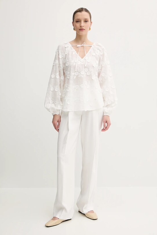 Μπλουζάκι Guess PELARI W5GH0Y.WHAJ0 λευκό SS25