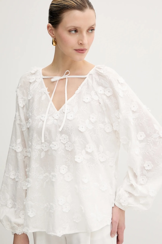 Μπλουζάκι Guess PELARI λευκό W5GH0Y.WHAJ0