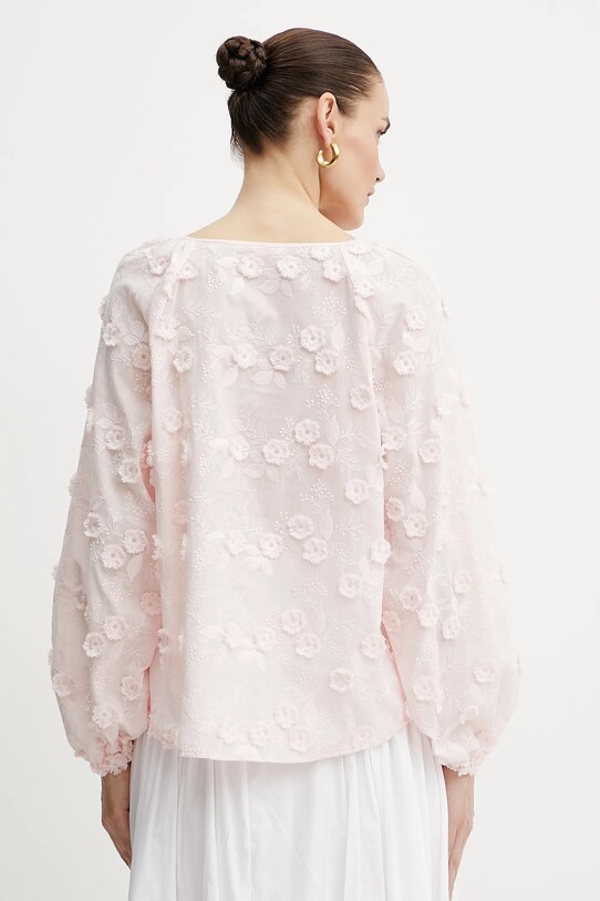 Odzież Guess bluzka PELARI W5GH0Y.WHAJ0 różowy