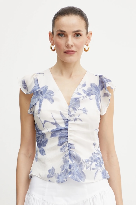 Guess bluzka MELANIE casual beżowy W5GH86.WCWF2