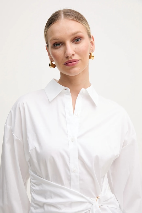 Πουκάμισο Guess MIMI λευκό W5GH91.WAF10