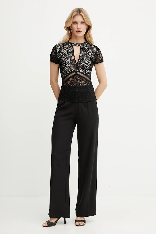 Blúzka Guess JOELLE W5GP12.KCS90 čierna SS25