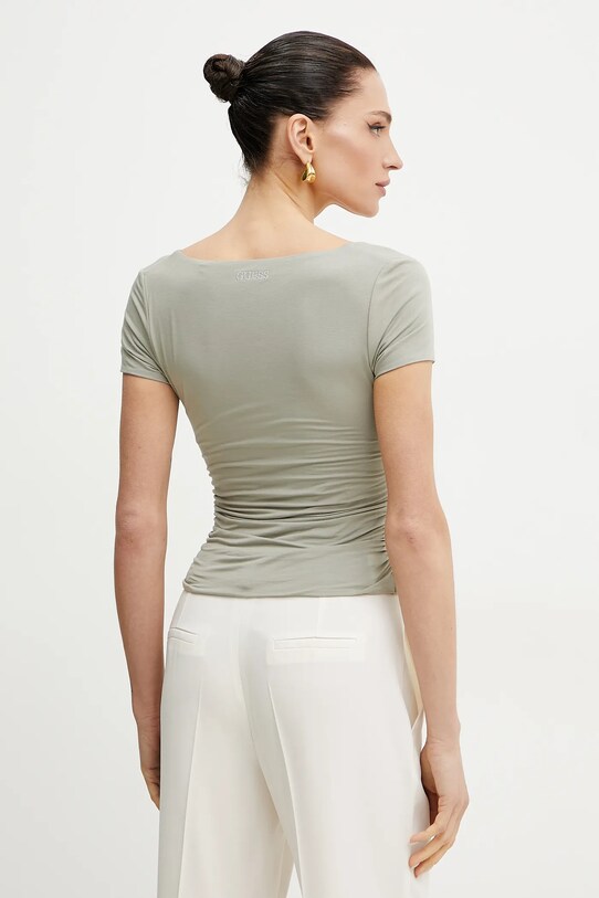 Îmbrăcăminte Guess tricou CHARLOTTE W5GP15.KACM2 verde