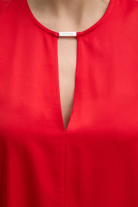 Calvin Klein bluzka K20K208190 czerwony