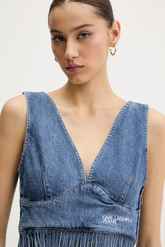 Karl Lagerfeld Jeans top jeans blu A2W11022