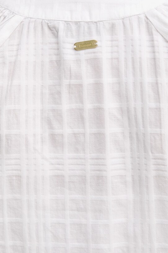 Barbour bluzka bawełniana Heidi LSH1668WH11
