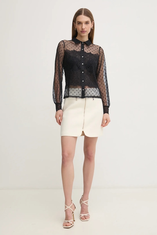 Сорочка Morgan TEDEN TEDEN чорний SS25