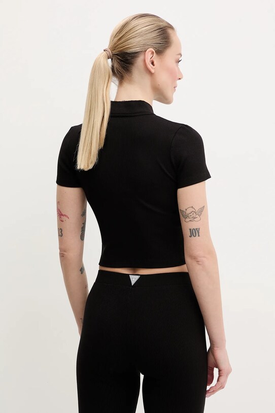Îmbrăcăminte Guess tricou CROCUS V5GP25.KCRS2 negru