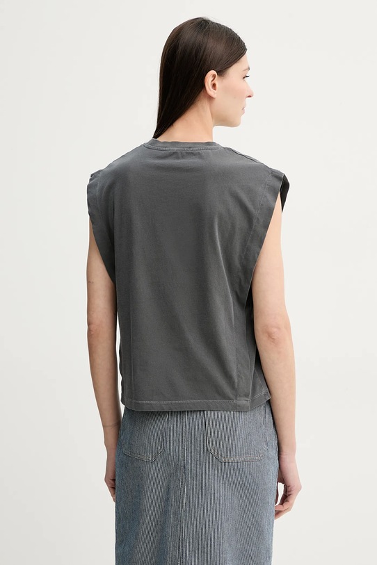 Odzież Sessun t-shirt bawełniany 24208007 szary