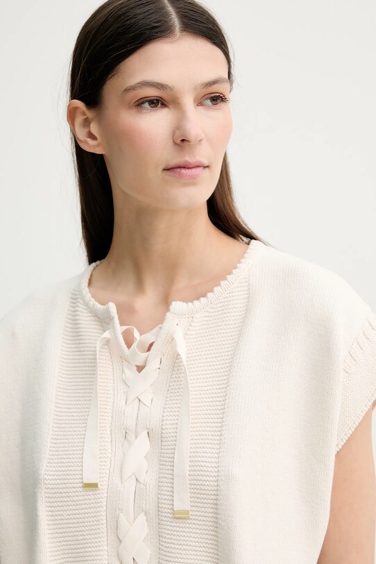 Sessun pulover bej 25209021