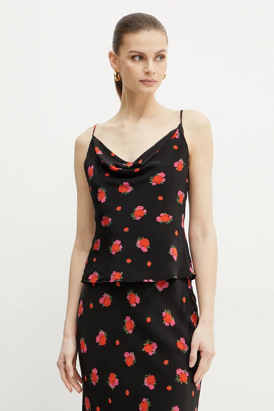 Блузка Bardot MONROE візерунок чорний 59752TB2