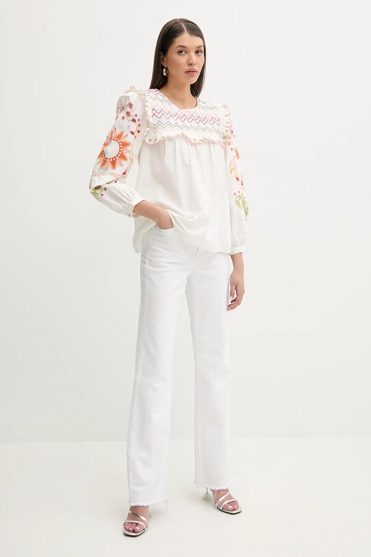 Never Fully Dressed felső NFDTO1504 fehér SS25