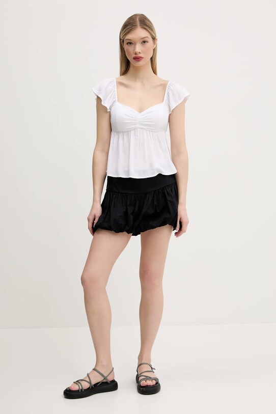 Hollister Co. bluzka KI340.5050.100 biały SS25