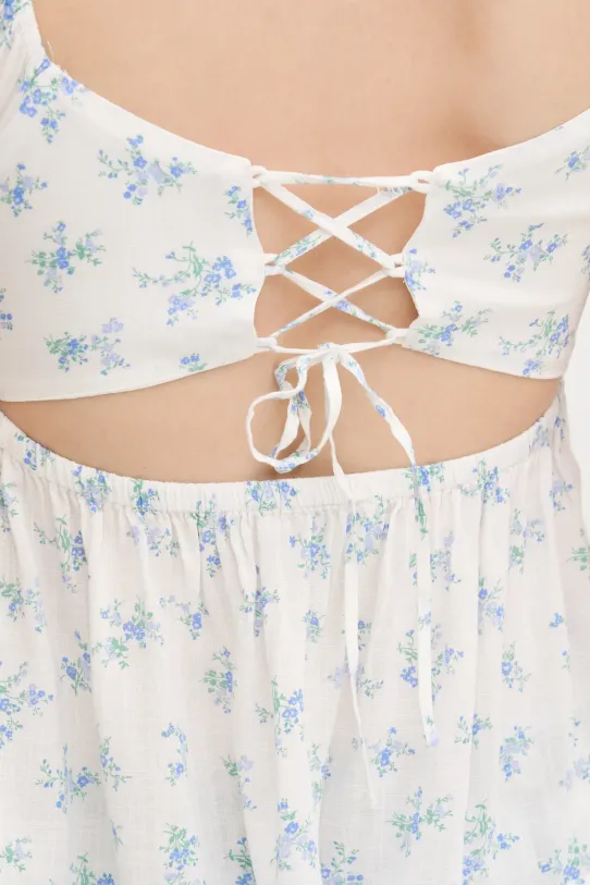 Μπλουζάκι Hollister Co. KI340.5050.108 λευκό