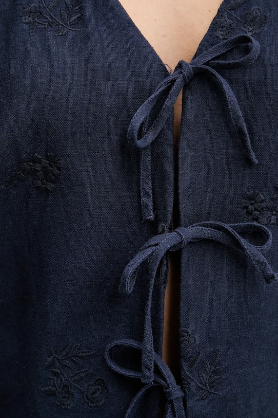 Hollister Co. vestă de in KI340.5068.200 bleumarin