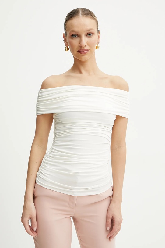 Marciano by Guess bluză ALVA uni bej 5GGP04.6259A