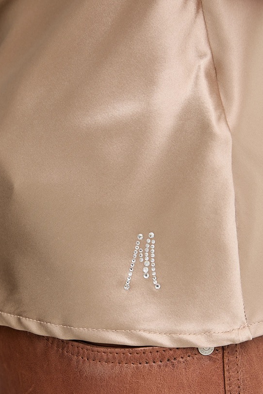 Marciano by Guess bluzka jedwabna DENISE 4YGH09.7117A beżowy