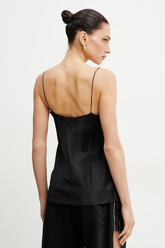 Îmbrăcăminte Marciano Guess bluză de mătase DENISE 4YGH09.7117A negru